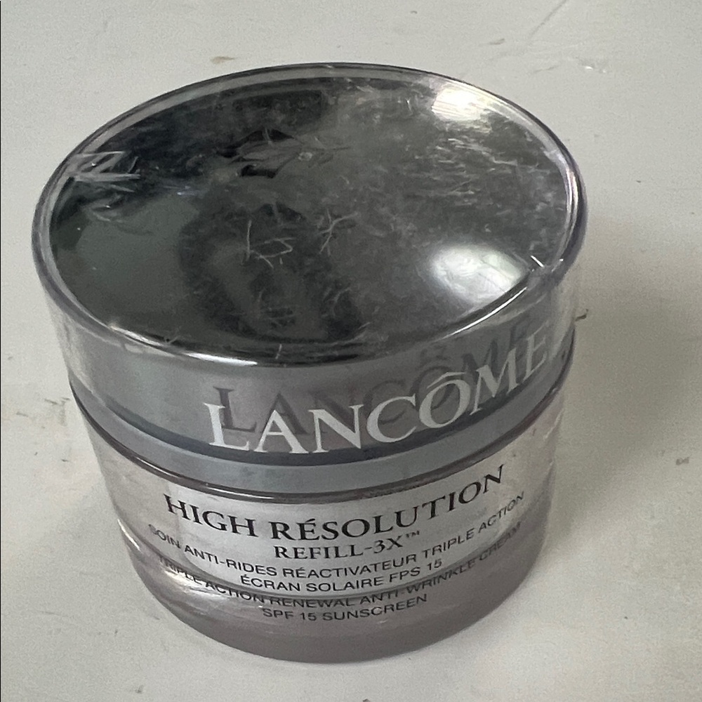 Lancôme High Resolution Refill-3X Anti wrinkle cream triple action renewal